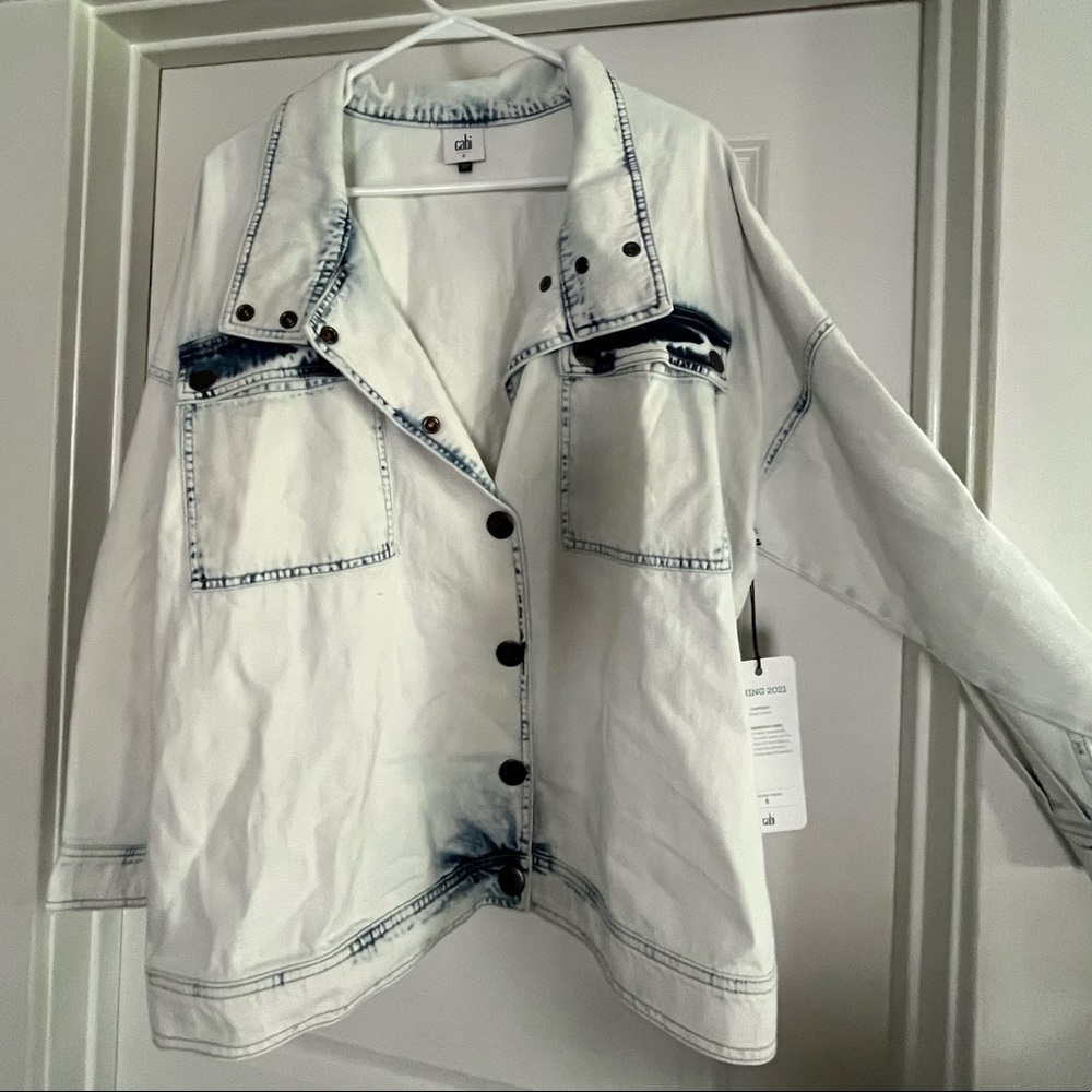 brand new denim jacket